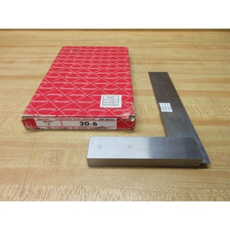 Starrett 20-6 Master Precision Square 50134 - Used