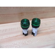 Sprecher + Schuh D5P-PLM5D5 Indicator Light D5P-PXXXX Green (Pack of 2) - New No Box