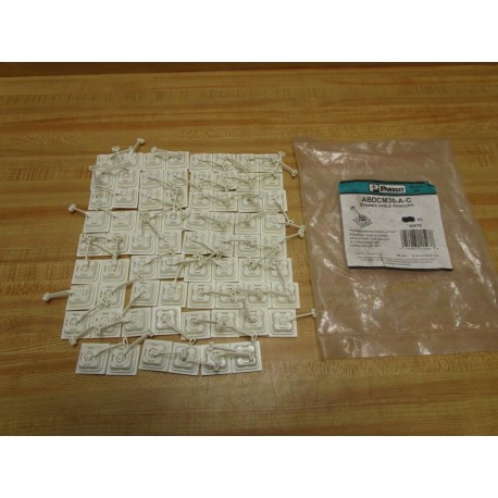 Panduit ABDCM30-A-C Cable Tie Mount Set ABDCM30AC (Pack of 35)