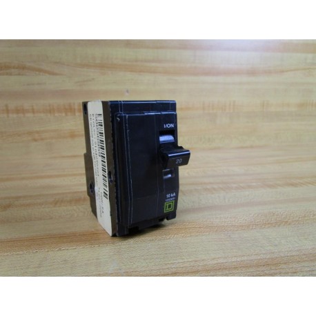 Square D QO-220 Circuit Breaker 20A 2P QO220 (Pack of 2) - New No Box