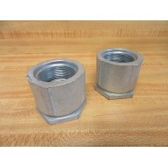 OZ Gedney 4-200 4200 3-Piece Conduit Coupling Size 2" (Pack of 2) - New No Box