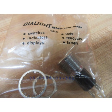 Dialight 95-0408-09-341 Light Indicator 95040809341