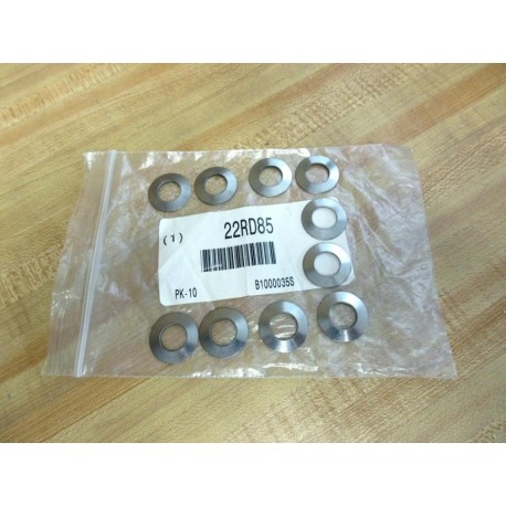 SPEC 22RD85 SS Belleville Spring Washer B1000035S (Pack of 10)