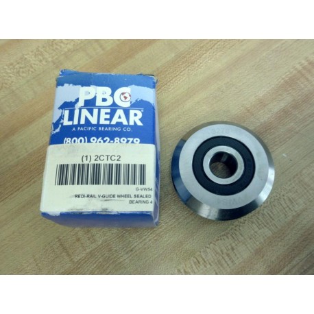 PBC Linear 2CTC2  VWS4 V-Guide Wheel Bearing  6203RS