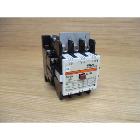 Fuji Electric SC-3N Z324B Magnetic Contactor SC-3N (65) Z324B - Used