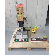 Robot Digg QJ-1526A Ultrasonic Bonding Welding Machine W 2 Foot Pedals - Used