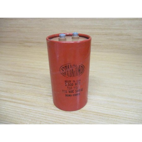 Sangamo DCMH 658851 Capacitor 3500MFD 100VDC - New No Box