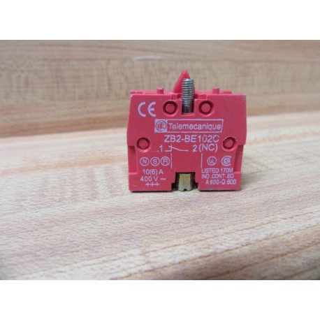 Telemecanique ZB2-BE102C Schneider Contact Block ZB2BE102C 400VAC - New No Box