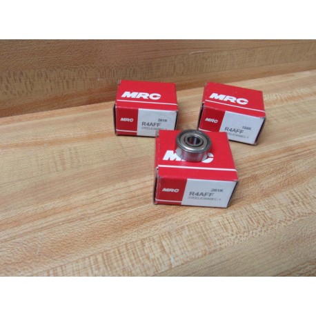 MRC R4AFF Double Shield Ball Bearing (Pack of 3)