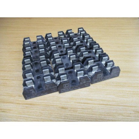 Square D FB221-1 Terminal Block Fuse Holder FB2211 (Pack of 12) - Used