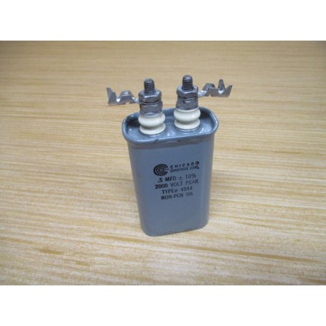 Chicago Condenser 4544 Capacitor 0.5MFD - New No Box