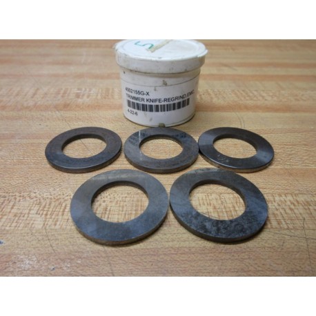 EMC 4002155G-X Trimmer Knife-Regrind 4002155GX (Pack of 5)