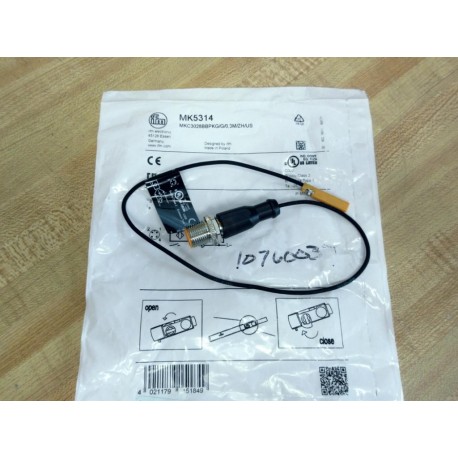 IFM Efector MK5314 Cylinder Sensor MKC3028BBPKGG0,3ZHUS