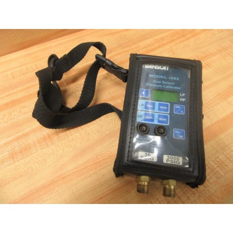 Transcat S92 Dual Sensor Pressure Calibrator IS92 - Used