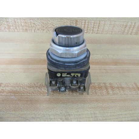 Allen Bradley 800T-KC Pushbutton Black 800T-KC2 - Used