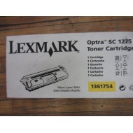 Lexmark 1361754 Toner Cartridge UPC: Y711104G Color: Yellow