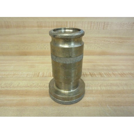 Powhatan 465 Brass Fire Hose Nozzle - Used