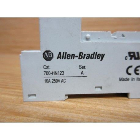 Allen Bradley 700-HN123 Relay Socket 700HN123 - New No Box