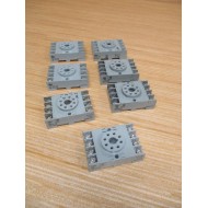 IDEC SR2P-06 Relay Socket SR2P06 (Pack of 7) - Used