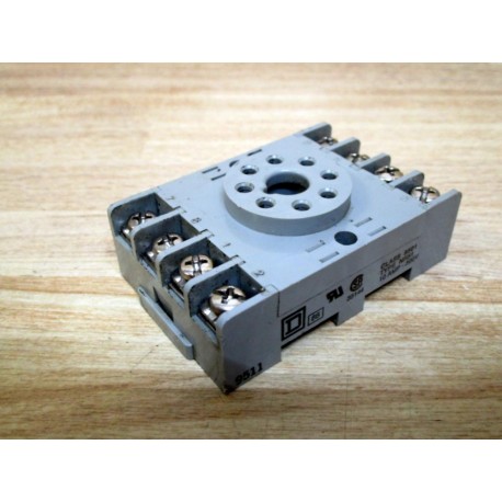 Square D 8501-NR51 Relay Socket 8501NR51 10A-300V - New No Box