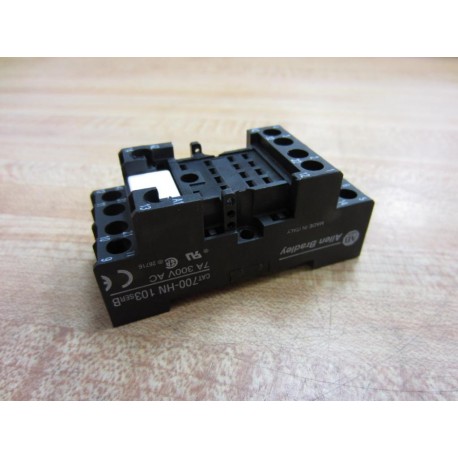 Allen Bradley 700-HN103 Relay Socket 700HN103 Series B - New No Box