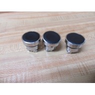 Telemecanique XB2-BA21 Black Push Button XB2BA21 061000 (Pack of 3) - New No Box