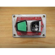 Crouse-Hinds EFS-215 Push Button Station Partial Cover See Pictures - Used