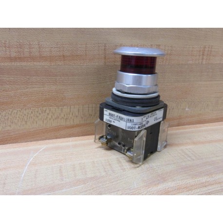 Allen Bradley 800T-FXQH10RA1 Button 800TFXQH10RA1 w800T-XA1 800T-Blank - Used