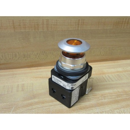 Allen Bradley 800T-FXQH2AA1 Amber Button W800T-XA1, 800TC-N374 - New No Box