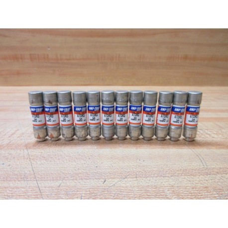 Gould Shawmut Ferraz ATDR3 Fuse Cross Ref 4ZAV7 (Pack of 12) - Used