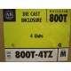 Allen Bradley 800T-4TZ Die Cast Enclosure 800T4TZ Series M