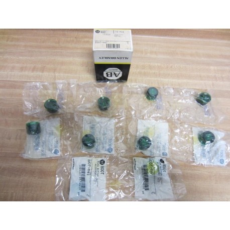 Allen Bradley 800T-N41 Green Lens Series C (Pack of 10)