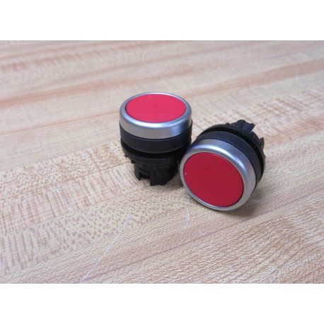 Eaton RD-04 KlocknerMoeller Red Button RD04 (Pack of 2) - New No Box