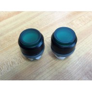 ABB MP3-11G Green Button 1SFA611102R1102 (Pack of 2) - New No Box