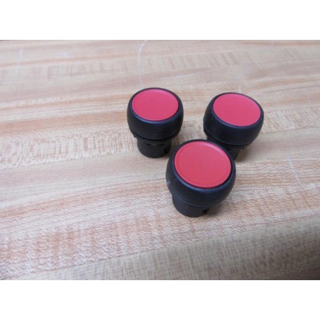 Allen Bradley 800FP-F4 Red Flush Button 800FPF4 (Pack of 3) - New No Box