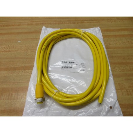 Balluff BCC A313-0000-10-071-VX43W6-050 Cordset BCC099F