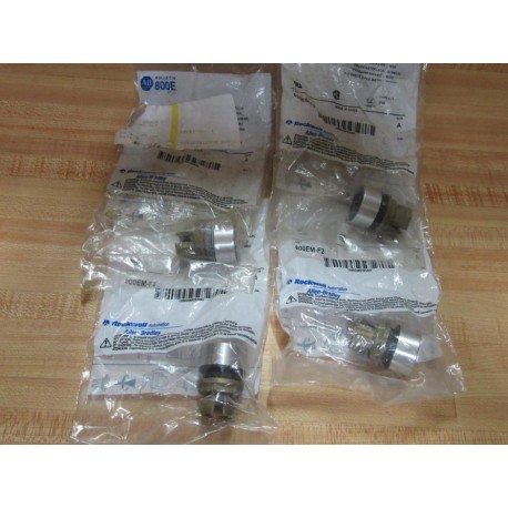 Allen Bradley 800EM-F2 Button 800EMF2 Black (Pack of 4)