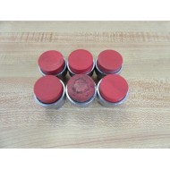 Telemecanique ZB2-BL4 Red Button ZB2BL4 (Pack of 6) - Used