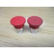 Telemecanique ZB2BC4 Red Button (Pack of 2) - Used