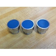 Telemecanique ZB2-BA6 Blue Button ZB2BA6 (Pack of 3) - Used