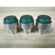 Telemecanique ZB2-BV031 Green Button ZB2BV031 27703 (Pack of 3) - Used