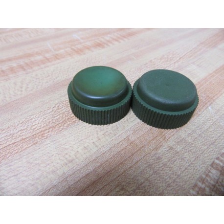 Allen Bradley 800H-N5B Green Button Cover 800H-N100G (Pack of 2) - Used