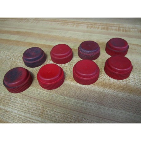 Allen Bradley 800H-N5A Red Button Boot 800H-N101R (Pack of 8) - Used