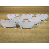 Entrelec D2.55. Terminal Block D255 Gray (Pack of 7) - New No Box