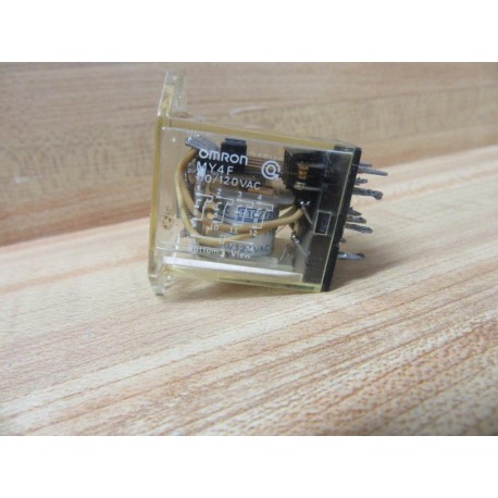 Omron MY4F Relay MY4F 110120VAC - Used