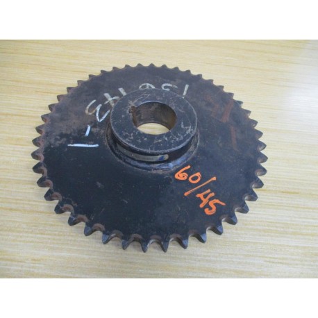 Tsubaki 60B45F-2 Sprocket 60B45F2 - Used