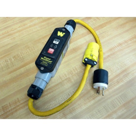 Daniel Woodhead 20051-0M Ground Fault Circuit Interrupter 200510M WConnectors - Used