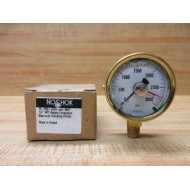 Noshok 25-300-3000-PSI-MIP Pressure Gauge