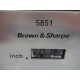 Brown & Sharpe 5851-12" Master Height Gauge 5851 - Used