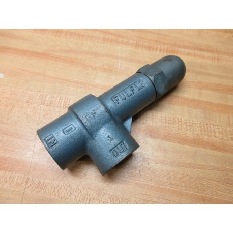 Fulflo VJ5R-SS-WS-75 1" Relief Valve VJ5R-SS-WS - New No Box